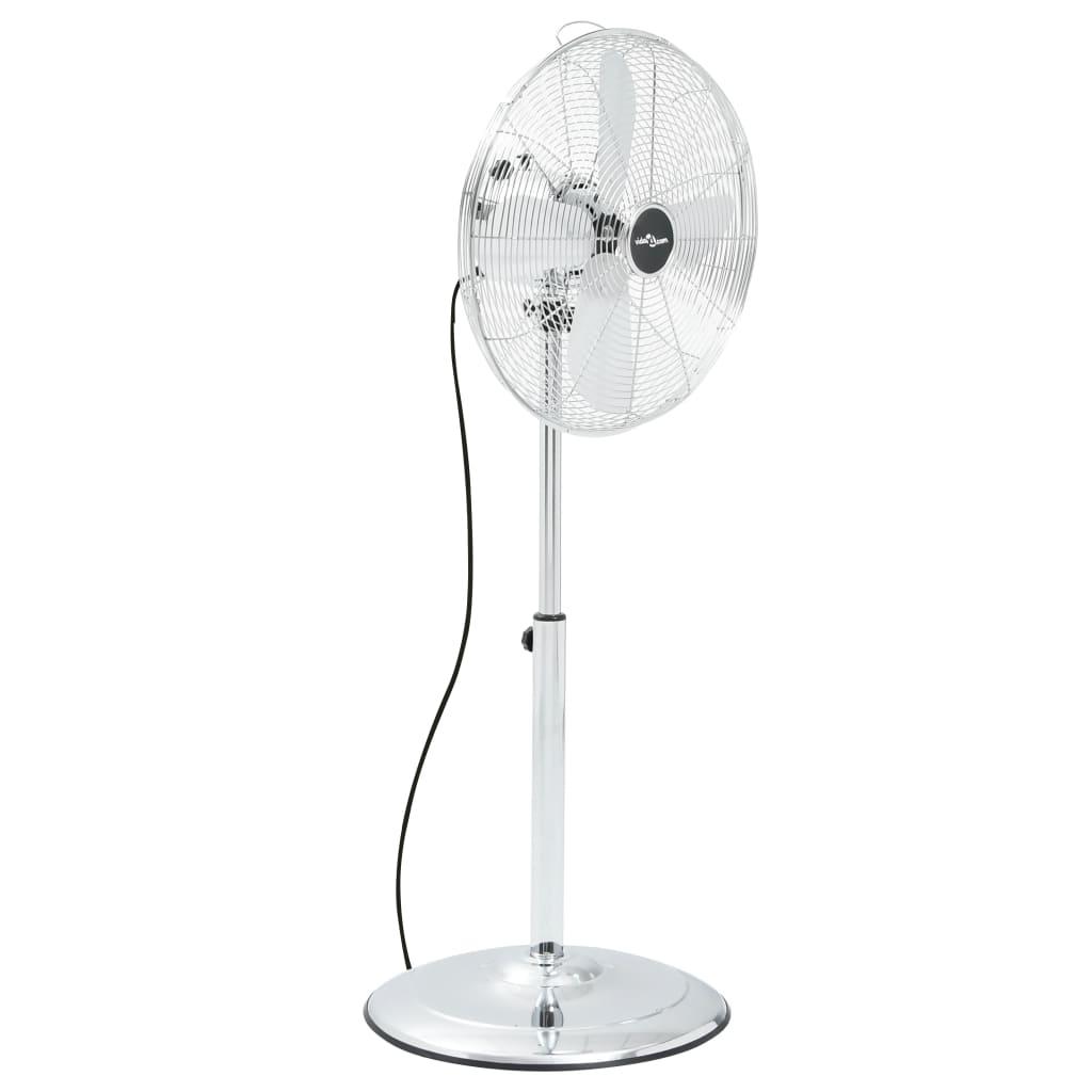Gulvventilator 40 cm 3 hastigheder krom