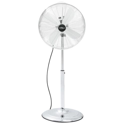 Gulvventilator 40 cm 3 hastigheder krom