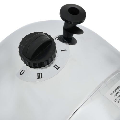Gulvventilator 40 cm 3 hastigheder krom
