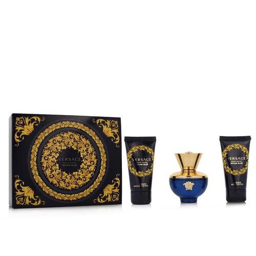 Parfume sæt til kvinder Versace EDP Dylan Blue 3 Dele