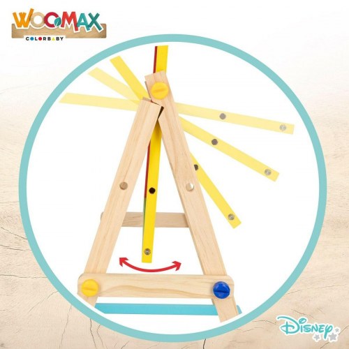 Disney Tavle 2-i-1 - 5 dele, 40 × 64,5 × 31,5 cm