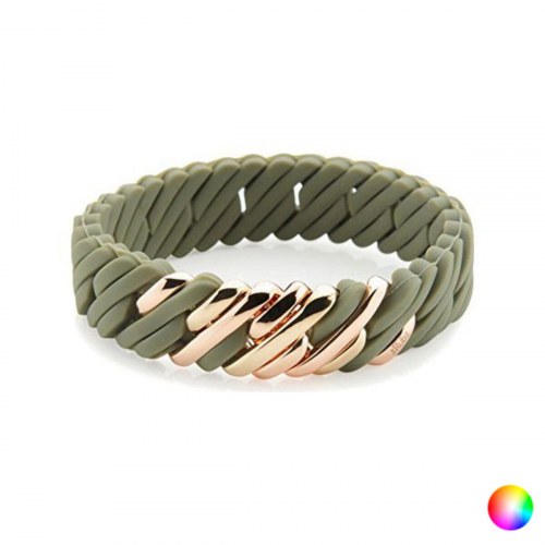 TheRubz armbånd 100172 - 15 mm, beige, silikone/stål