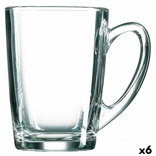 Luminarc New Morning kop, gennemsigtigt glas 320 ml - 6 stk.