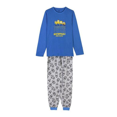 Nattøj Minions Mænd Blå (Voksne) L