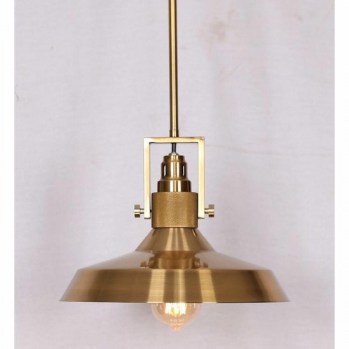 Loftslampe - sort/gylden metal, 50 W (2 stk.)