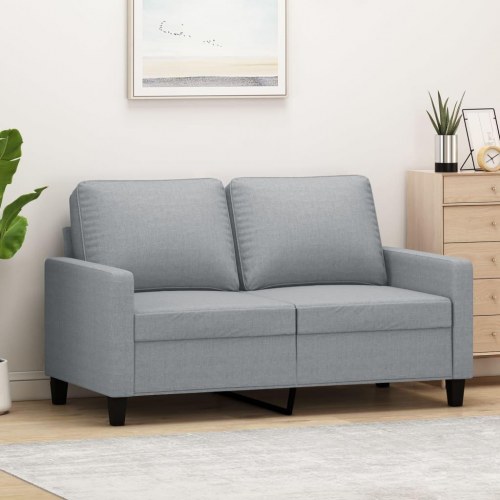 2-personers sofa 120 cm - lysegrå
