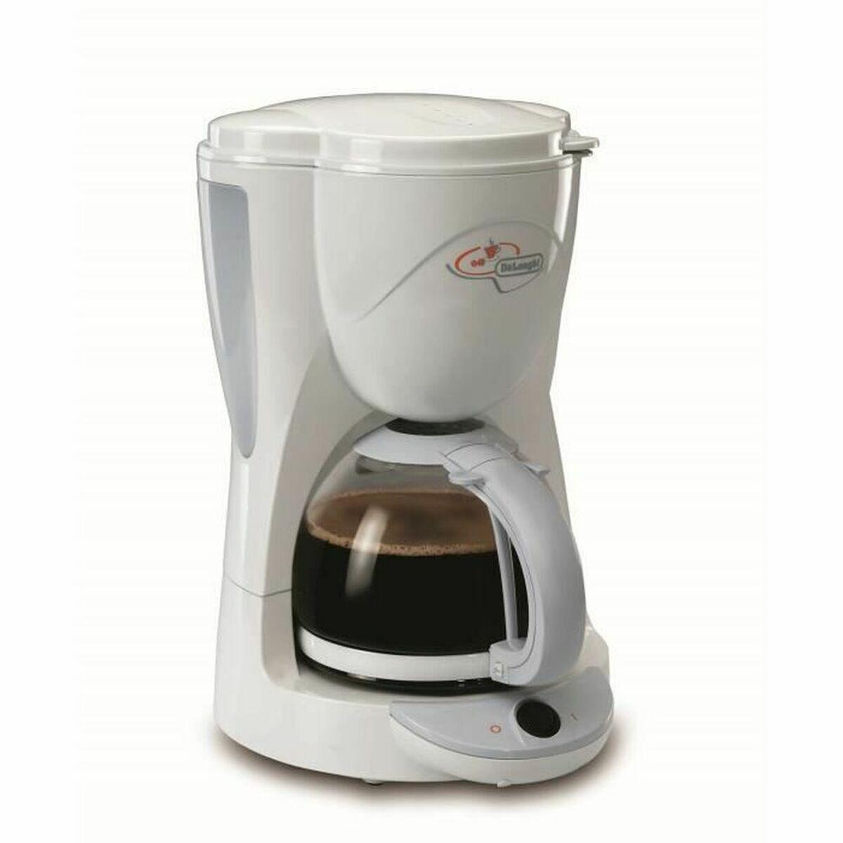 Kaffemaskine filter DeLonghi ICM2.1 - hvid, 1000 W, 10 kopper
