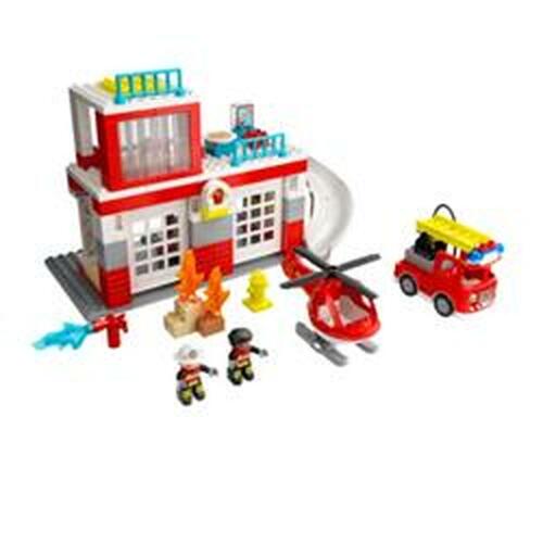 Playset Lego 10970 Duplo: Fire Station and Helicopter 1 enheder