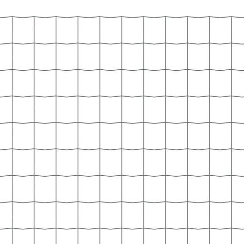 Eurohegn 25 x 1,5 m stål grå