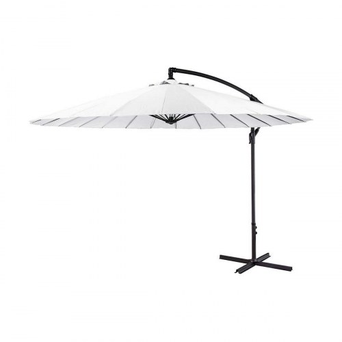 Ambiance Parasol - Hvid Ø300 cm med sidesøjle