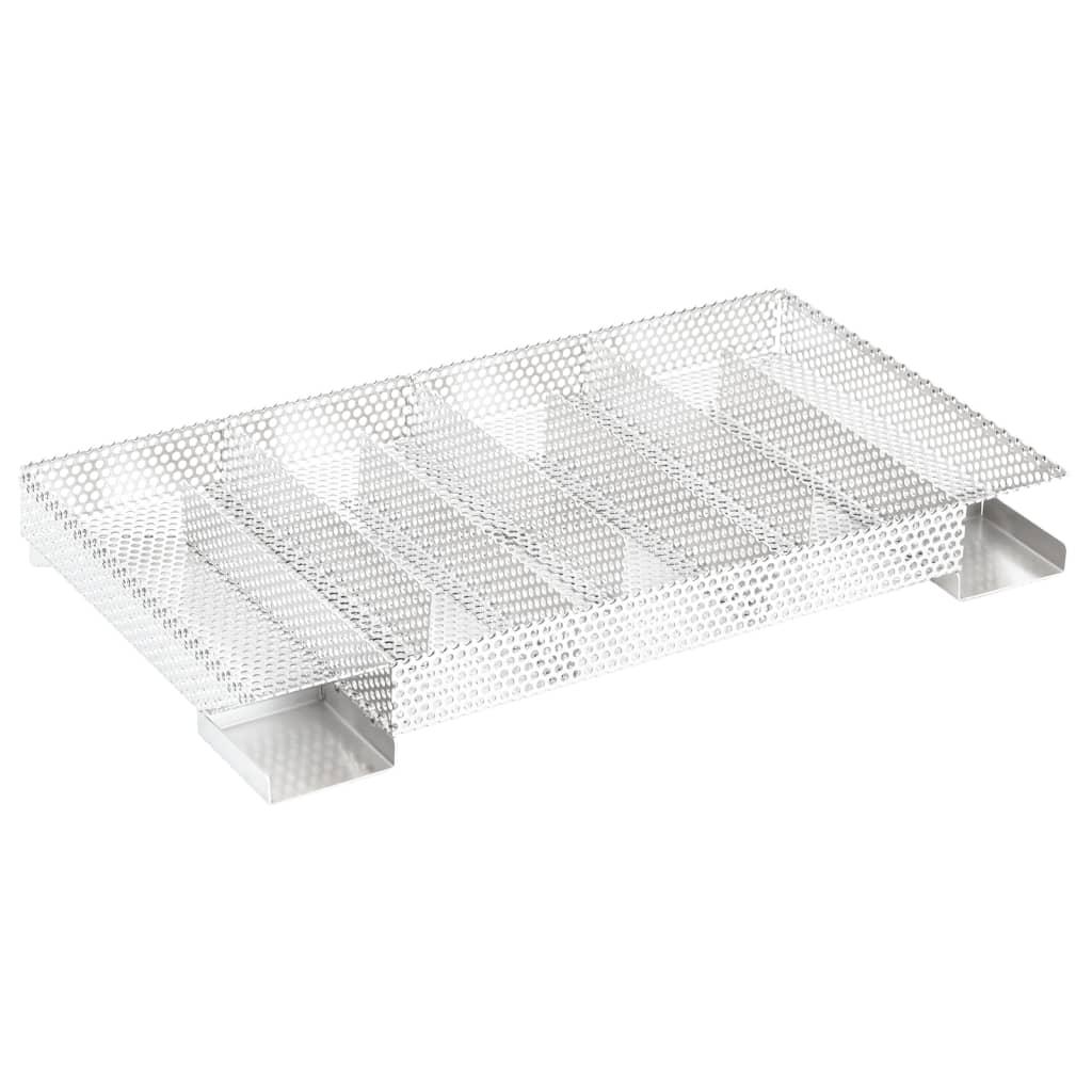 Koldrøgsgenerator 35 cm med 8 rum rustfrit stål