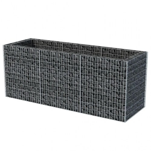Gabion-højbed 270x90x100 cm stål