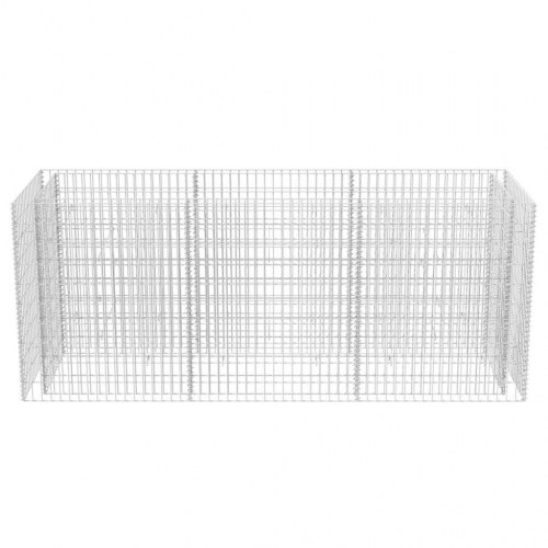 Gabion-højbed 270x90x100 cm stål
