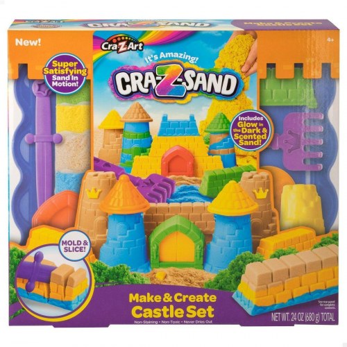 Cra-Z-Art Cra-Z-Sand Castle - magisk sand slot-sæt til børn 4+