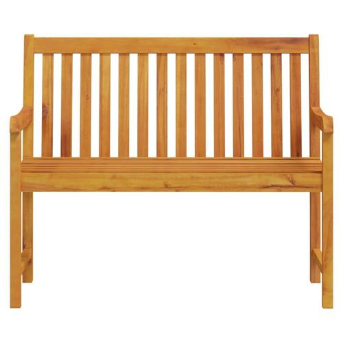 Havebænk 110 cm massivt akacietræ