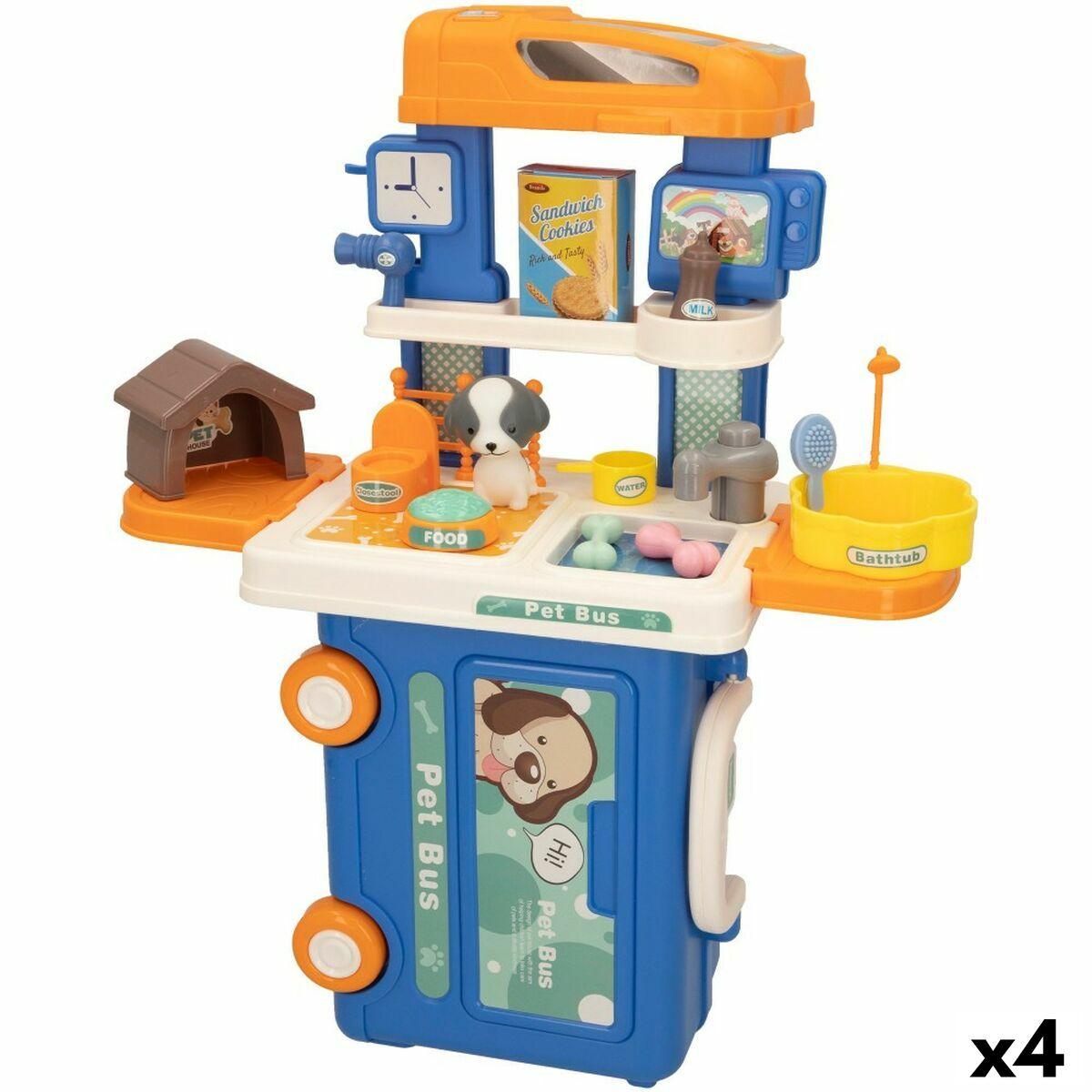 Playset Gogo Friends Bus 4 Enheder