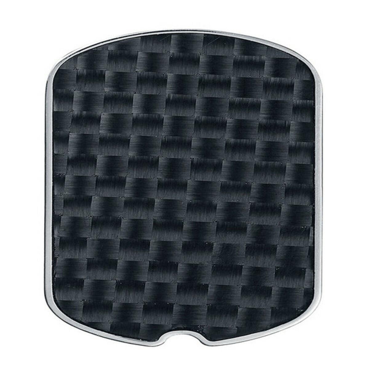 Halskædevedhæng VMC0014-05 - sort/stål, 29 mm