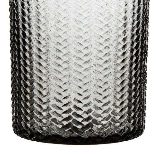 Vase 11,7 x 11,7 x 30 cm Grå Glas