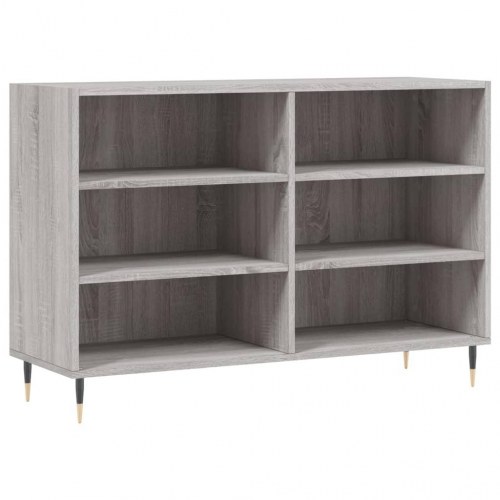Skænk 103,5x35x70 cm konstrueret træ grå sonoma-eg