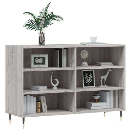 Skænk 103,5x35x70 cm konstrueret træ grå sonoma-eg