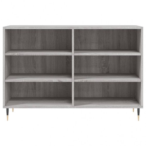Skænk 103,5x35x70 cm konstrueret træ grå sonoma-eg