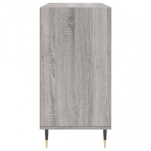 Skænk 103,5x35x70 cm konstrueret træ grå sonoma-eg