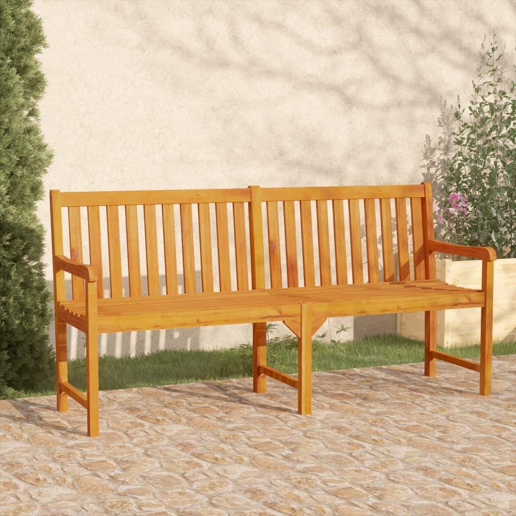 Havebænk 180 cm massivt akacietræ