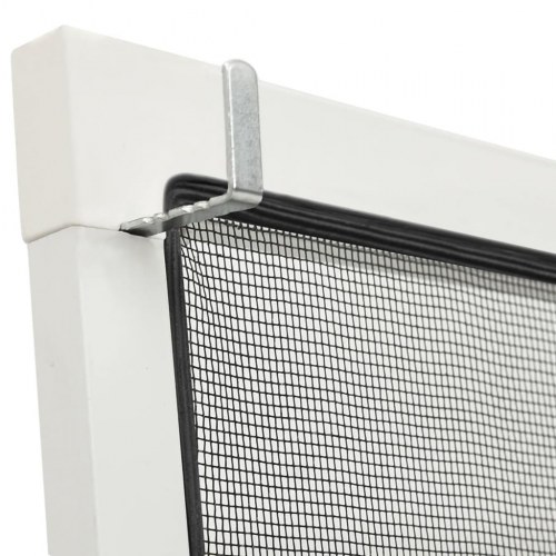 Insektnet til vinduer 80x120 cm hvid