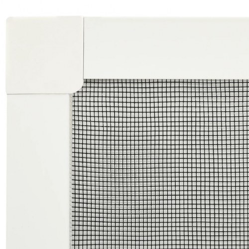 Insektnet til vinduer 80x120 cm hvid