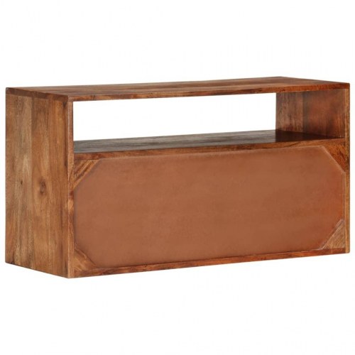 Tv-skab 80x30x42 cm massivt akacietræ