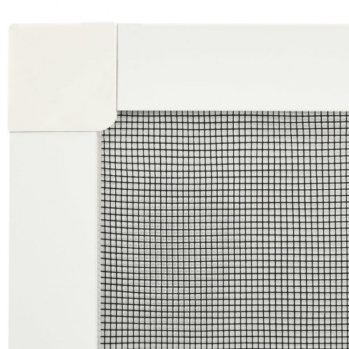 Insektnet til vinduer 90x120 cm hvid