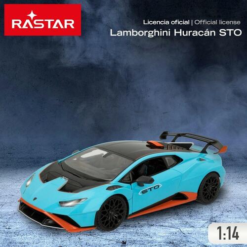 Fjernstyret Bil Lamborghini Huracán STO Blå 1:14 (2 enheder)