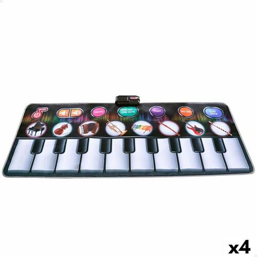 Lærerigt piano-måtte fra Bontempi - legetøjsklaver