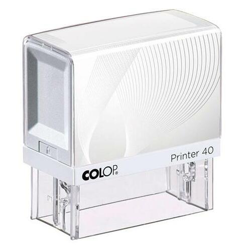 Stempel Colop Printer 40 Hvid