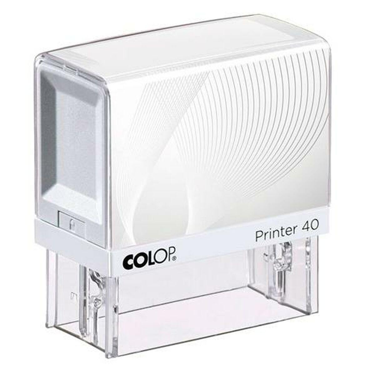Stempel Colop Printer 40 Hvid