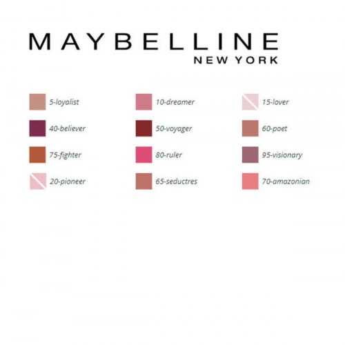 Læbestift Superstay Matte Maybelline - 45-eskapist 5 ml