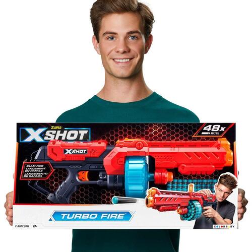 Zuru X-Shot Turbo Fire dartpistol - 48 dart