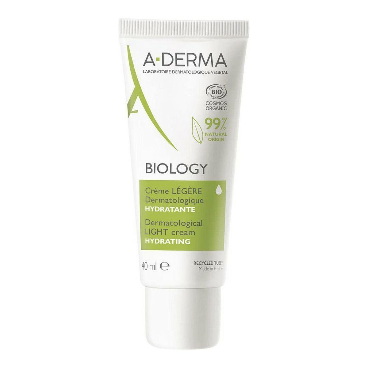 Ansigtscreme Fugtgivende A-derma Biology Light 40 Ml