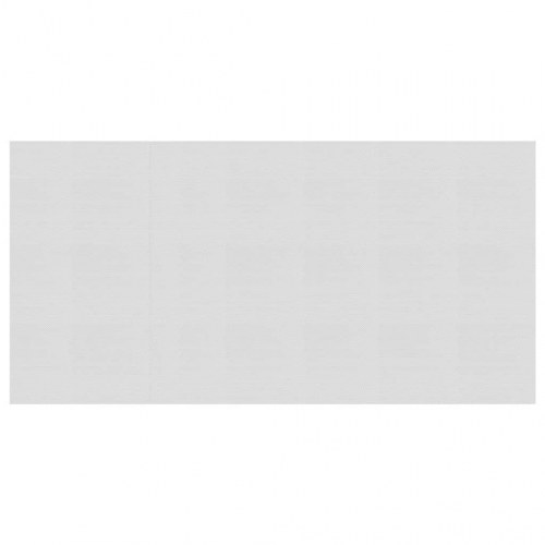 Solopvarmet flydende poolovertræk 732 × 366 cm - PE, grå