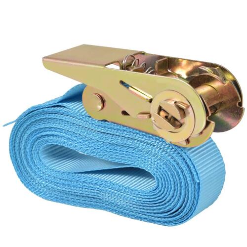 Surringsbånd 10 stk. 0,8 ton 4 m x 25 mm blå