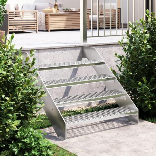 Trappetrin 90x24x7 cm trinrist galvaniseret stål