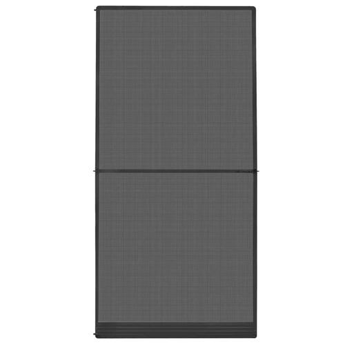Hængslet insektnet til dør 120x240 cm antracitgrå