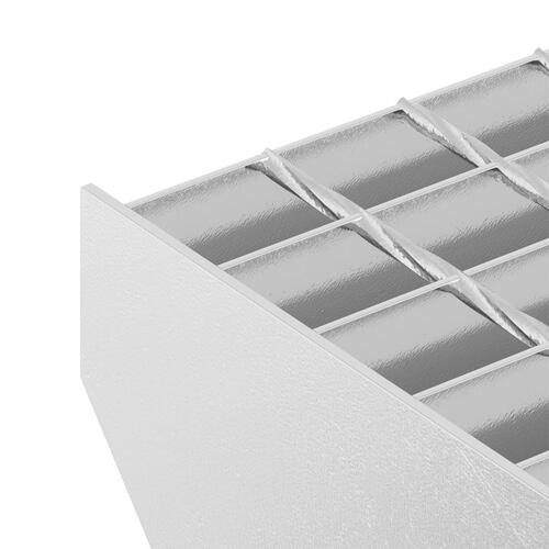 Trappetrin 90x24x7 cm trinrist galvaniseret stål