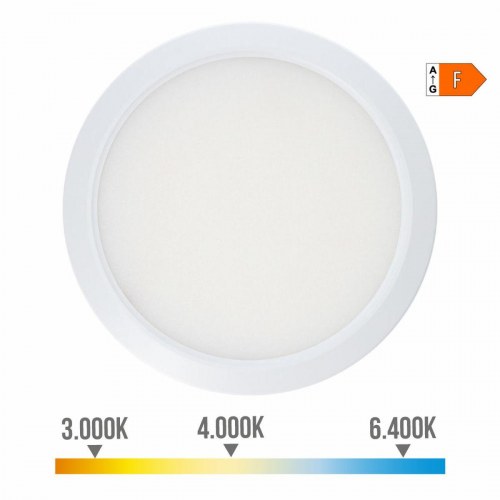 EDM Product Dybtstrålende LED indbygget spotlight 20 W, 2.050 lm, justerbar 3.200-6.400 K, Ø 22,5 cm (IP20)
