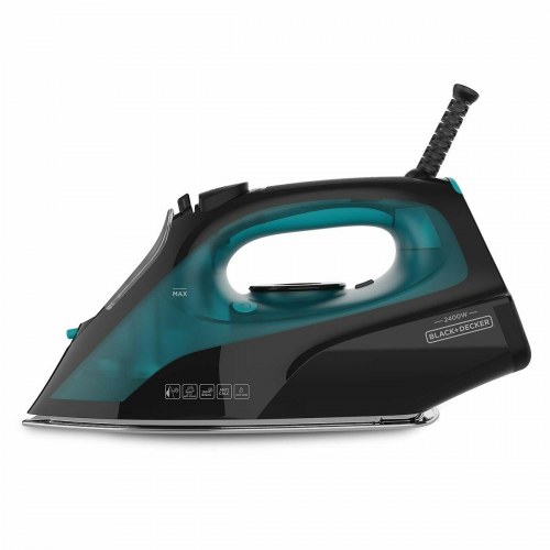 Black & Decker dampstrygejern 2.400 W - sort/grøn