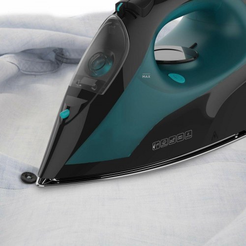 Black & Decker dampstrygejern 2.400 W - sort/grøn