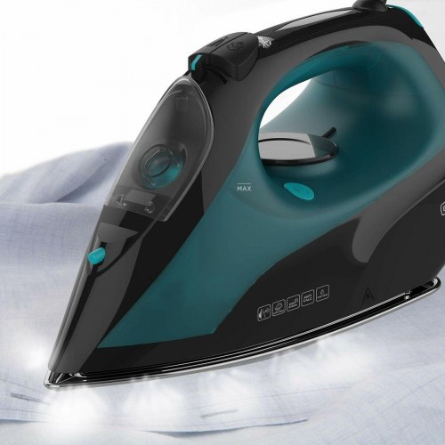 Black & Decker dampstrygejern 2.400 W - sort/grøn