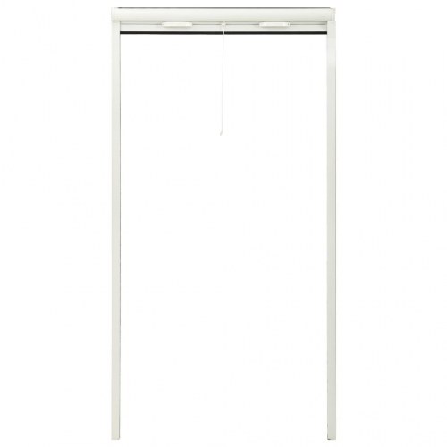 Nedrulleligt insektnet til vinduer 90x170 cm hvid