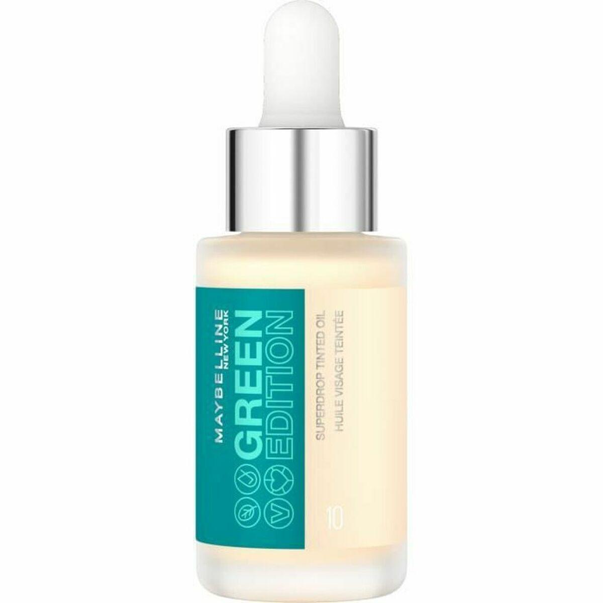 Flydende Makeup Foundation Maybelline Green Edition Nº 10 Olie 20 Ml