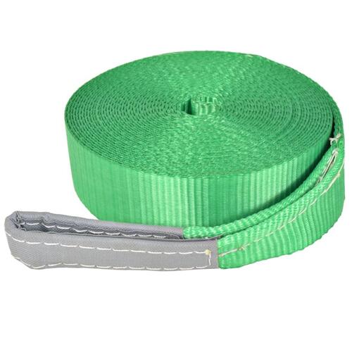 Slackline 15 m x 50 mm 150 kg grøn